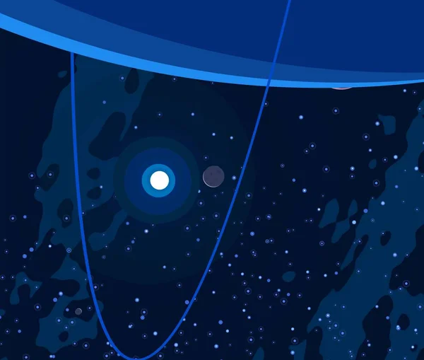 Yıldız Ile Güzel Kozmos Astronomi Arka Plan — Stok fotoğraf