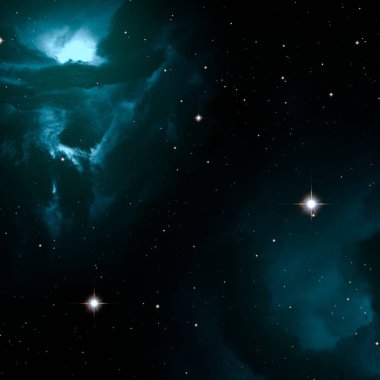 uzay figürleri ile güzel cosmos arka plan