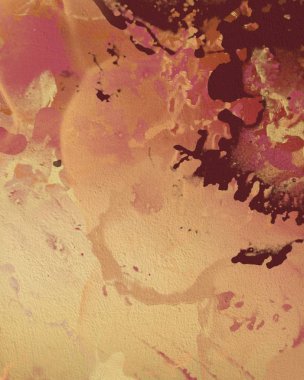 Yağlı boya ile soyut grunge arkaplan kaba desen lekeler