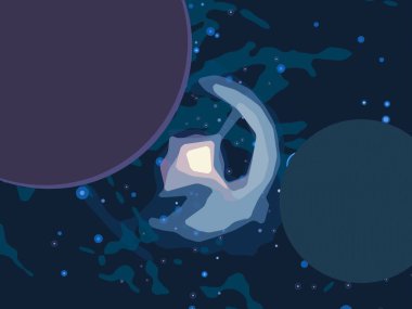 doğal soyut galaksi uzay arka plan