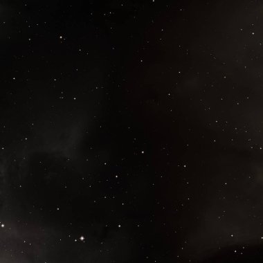 Evren yıldız ve gazla dolu. Uzak evren İllüstrasyon.  