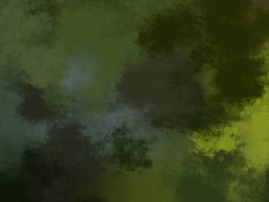 Beton duvara soyut boyama zemini. 2d illüstrasyon. Çeşitli renkli desenler el düz yüzeye boyanmış. Boyalı pürüzlü yüzey. El yapımı fırça darbeleri.