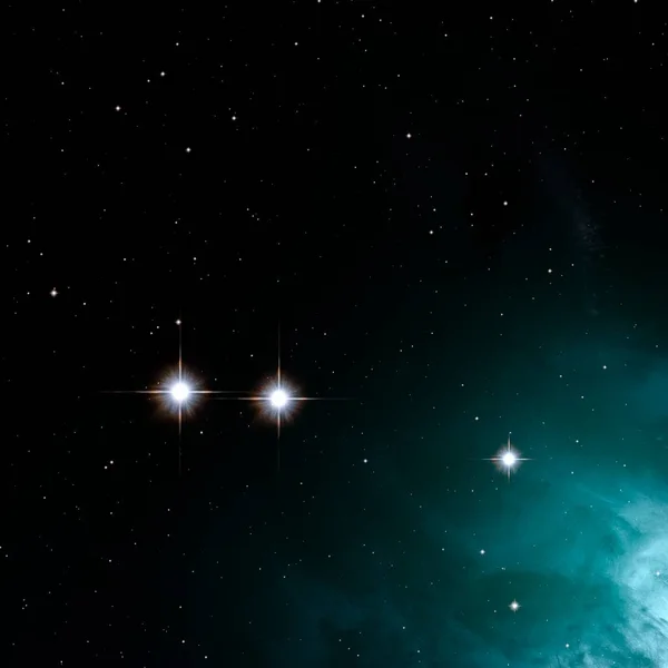 Universe Filled Stars Gas Far Distant Cosmos Illustration — Stock Photo, Image