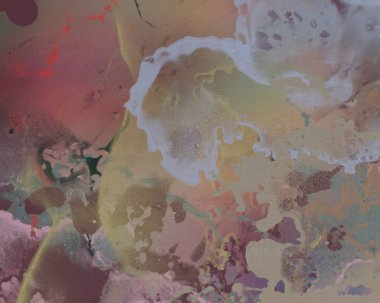 Yağlı boya ile soyut grunge arkaplan kaba desen lekeler