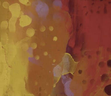 Yağlı boya ile soyut grunge arkaplan kaba desen lekeler