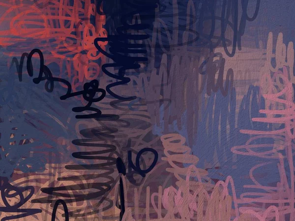 Abstrait Fond Grunge Avec Peintures Huile Taches Motif Rugueux — Photo