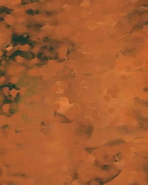 Beton duvara soyut boyama zemini. 2d illüstrasyon. Çeşitli renkli desenler el düz yüzeye boyanmış. Boyalı pürüzlü yüzey. El yapımı fırça darbeleri.