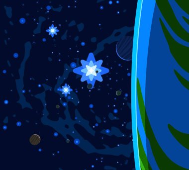 Renkli çiçek doku arka plan 