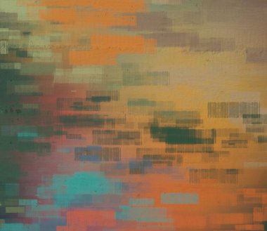 farklı renk desenleri ile soyut duvar kağıdı