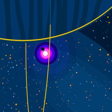 doğal soyut galaksi uzay arka plan