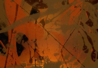 Yağlı boya ile soyut grunge arkaplan kaba desen lekeler