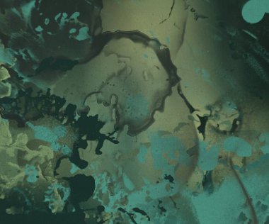 Yağlı boya ile soyut grunge arkaplan kaba desen lekeler