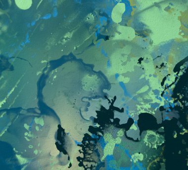 Yağlı boya ile soyut grunge arkaplan kaba desen lekeler