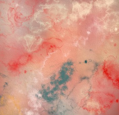 2d illüstrasyon. Beton düz duvar grafitisi. Modern sanat tarzı. Çok renkli şekil ler ve desenler. El yapımı sprey resimleri. Boyalı pürüzlü yüzey. Fırça darbeleri. 