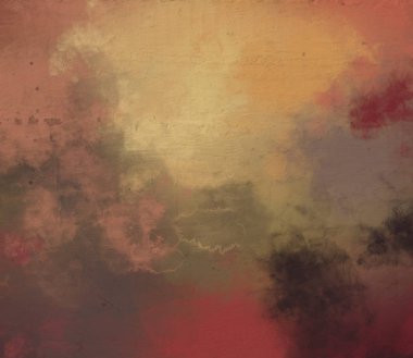 2d illüstrasyon. Beton düz duvar grafitisi. Modern sanat tarzı. Çok renkli şekil ler ve desenler. El yapımı sprey resimleri. Boyalı pürüzlü yüzey. Fırça darbeleri.   