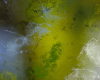 2d illüstrasyon. Beton düz duvar grafitisi. Modern sanat tarzı. Çok renkli şekil ler ve desenler. El yapımı sprey resimleri. Boyalı pürüzlü yüzey. Fırça darbeleri.   