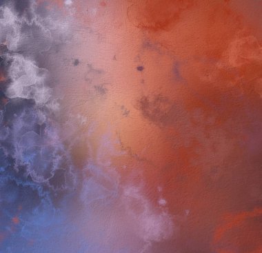 Yağlı boya ile soyut grunge arkaplan kaba desen lekeler