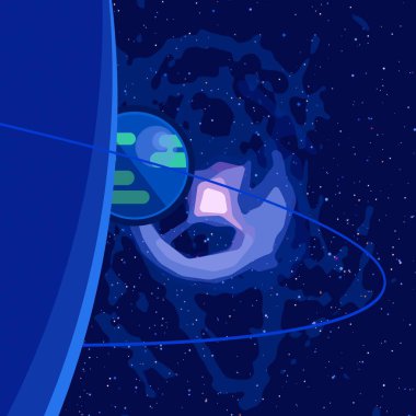 soyut yaratıcı alan arka plan