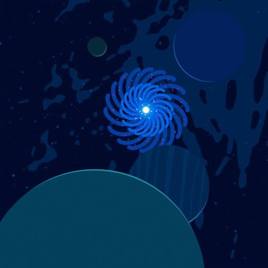 soyut yaratıcı alan arka plan