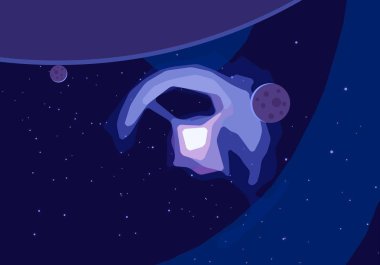 soyut yaratıcı alan arka plan