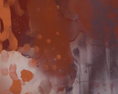 Yağlı boya ile soyut grunge arkaplan kaba desen lekeler