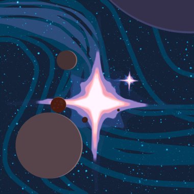 doğal soyut galaksi uzay arka plan