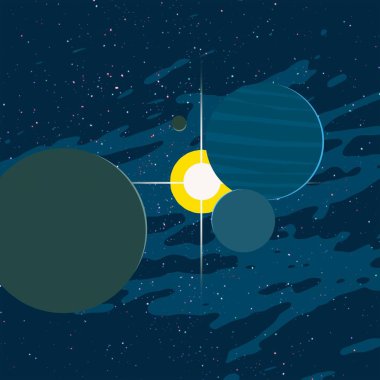 soyut yaratıcı alan arka plan