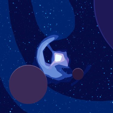 soyut yaratıcı alan arka plan