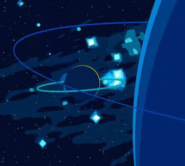 soyut yaratıcı alan arka plan