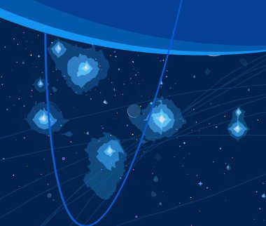 soyut yaratıcı alan arka plan