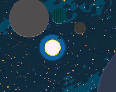 soyut yaratıcı alan arka plan