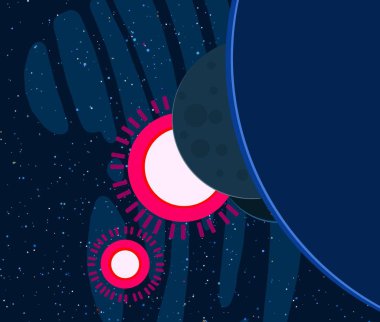 soyut yaratıcı alan arka plan