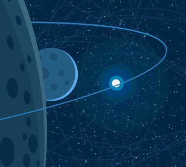 doğal soyut galaksi uzay arka plan