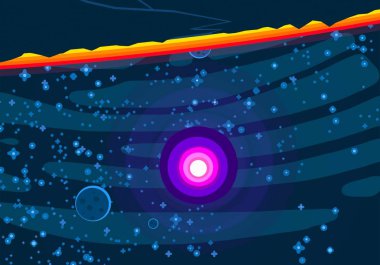 soyut yaratıcı alan arka plan