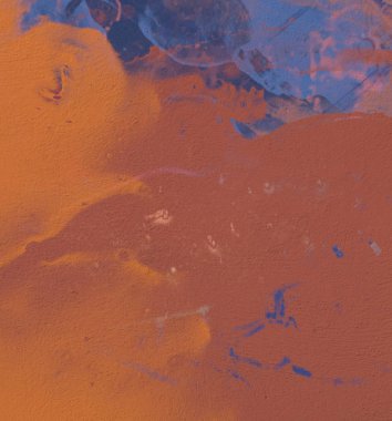 Yağlı boya ile soyut grunge arkaplan kaba desen lekeler