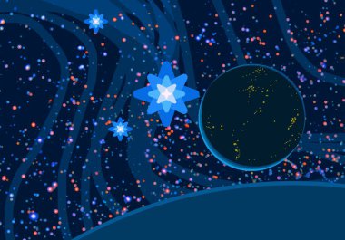 soyut yaratıcı alan arka plan