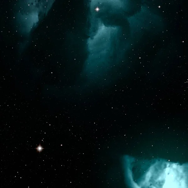 Djuprymdstjärnfält Universum Fyllt Med Stjärnor Och Gas Långt Borta Kosmos — Stockfoto