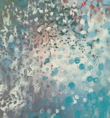 Yağlı boya ile soyut grunge arkaplan kaba desen lekeler