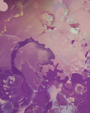 Metin için yeri olan boya lekeleriyle soyut arkaplan 