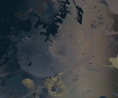 Yağlı boya ile soyut grunge arkaplan kaba desen lekeler