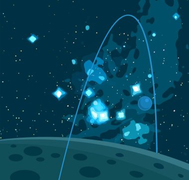 soyut yaratıcı alan arka plan