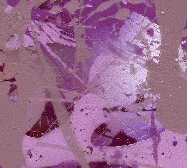 Yağlı boya ile soyut grunge arkaplan kaba desen lekeler