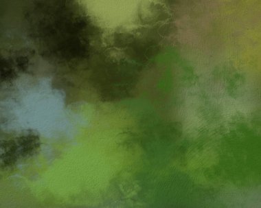 2d illüstrasyon. Beton düz duvar grafitisi. Modern sanat tarzı. Çok renkli şekil ler ve desenler. El yapımı sprey resimleri. Boyalı pürüzlü yüzey. Fırça darbeleri. 