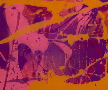 Yağlı boya ile soyut grunge arkaplan kaba desen lekeler