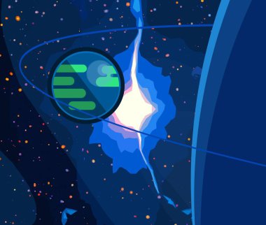 soyut yaratıcı alan arka plan