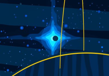 doğal soyut galaksi uzay arka plan