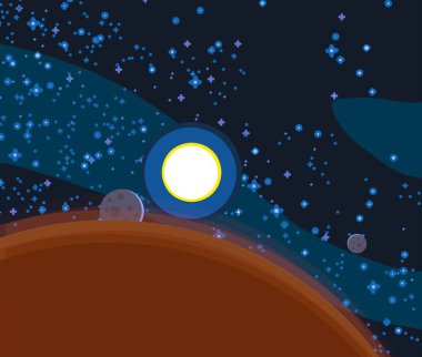 soyut yaratıcı alan arka plan