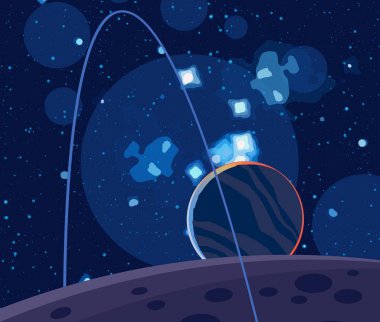 doğal soyut galaksi uzay arka plan