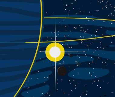 doğal soyut galaksi uzay arka plan