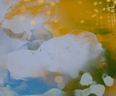 Yağlı boya ile soyut grunge arkaplan kaba desen lekeler